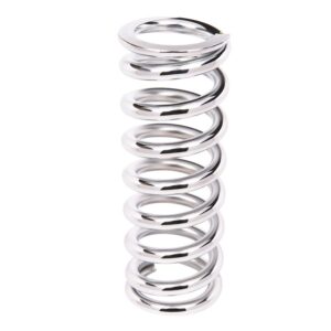 Aldan American Coil-Over-Spring, 160 lbs./in. Rate, 10 in. Length, 2.5 in. I.D. Chrome, Each