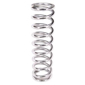 Aldan American Coil-Over-Spring, 160 lbs./in. Rate, 12 in. Length, 2.5 in. I.D. Chrome, Each