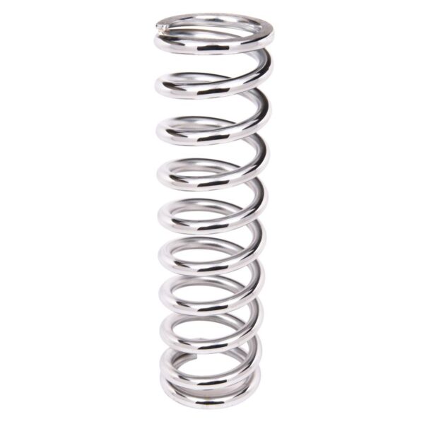 Aldan American Coil-Over-Spring, 180 lbs./in. Rate, 12 in. Length, 2.5 in. I.D. Chrome, Each