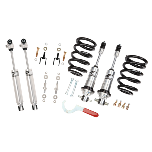 Suspension Package, Road Comp, GM, 55-57 Chevy, Coilovers with Shocks, BB, Kit