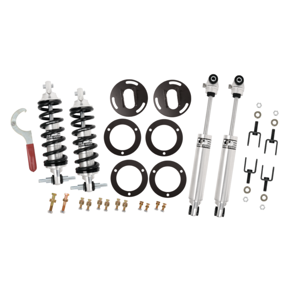 Suspension Package, Road Comp, 60-71 Ford, Coilovers with Shocks, BB, Kit