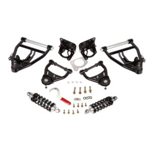 Coil-Over Conversion Kit, 63-87 C10, Front, Single Adj., BB, Incl. Control Arms