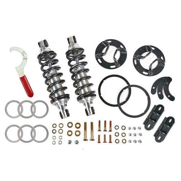 Coil-Over Kit, GM, 62-67 Chevy II, Front, Single Adj. 550 lb. Springs