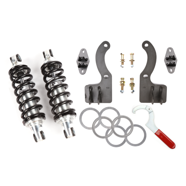 Aldan America Coil-Over Kit, Chevy, C4, 89-96 Vette, Rear Set. Single Adj. 500 lbs. Springs