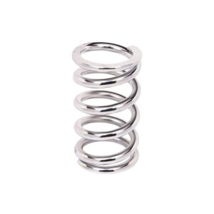 Aldan American Coil-Over-Spring, 450 lbs./in. Rate, 6 in. Length, 2.5 in. I.D. Chrome, Each