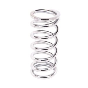 Aldan American Coil-Over-Spring, 250 lbs./in. Rate, 8 in. Length, 2.5 in. I.D. Chrome, Each