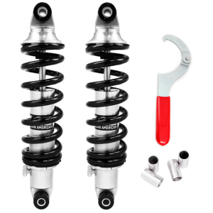 Aldan American Coil-Over Kit, Phantom, Single Adj. 17.00 in. Extended, Spring, 300 lbs./in. BK